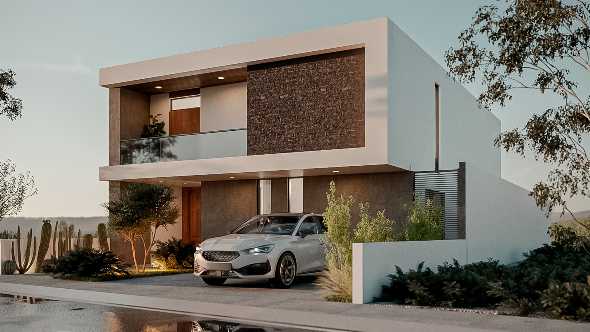 A house